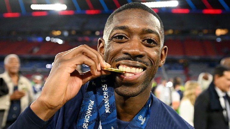 How many trophies did Dembele win in 2025? - Ảnh 1