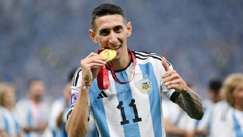 How many goals has Di Maria scored for Argentina?  - Ảnh 2