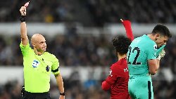 What happens if a goalkeeper gets a red card? 